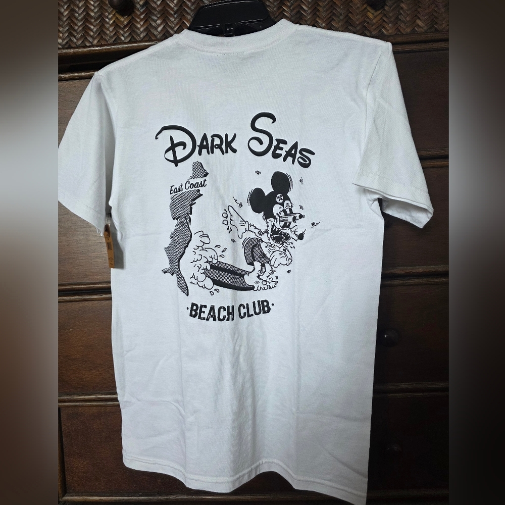 Dark Seas White Short Sleeve Tee